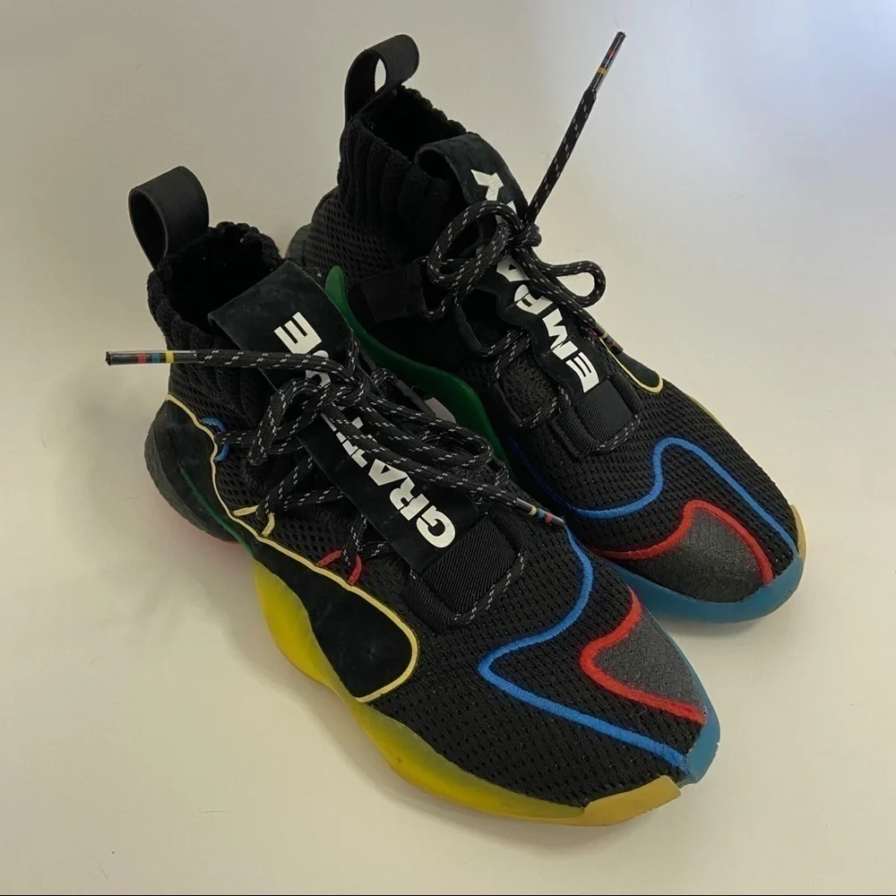 ADIDAS x Pharrell Williams Gratitude + Empathy Crazy BYW X Sneakers size 8